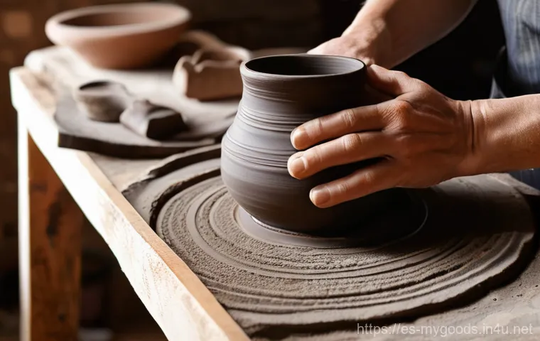 SNS 기반 굿즈 판매 마케팅 - **Prompt 1: Artisanal Craftsmanship in Action**
    "A close-up, high-definition photograph of skill...